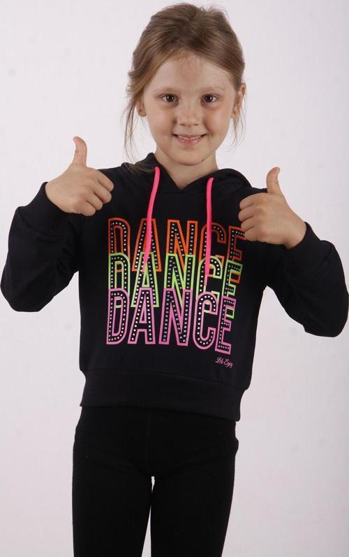 Toontoy Kız Çocuk Dance Baskılı Kapüşonlu Sweatshirt
