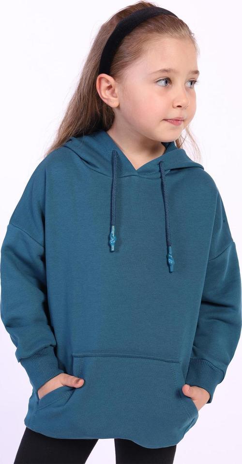 Toontoy Kız Çocuk Kanguru Cepli Sweatshirt