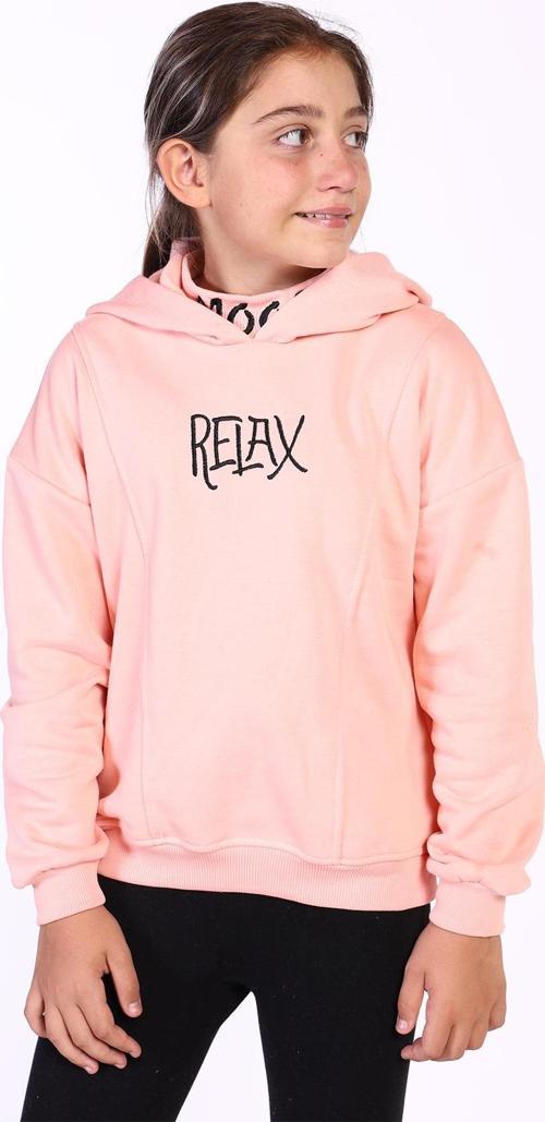 Toontoy Kız Çocuk Nakış Detaylı İçi Pamuklu Sweatshirt