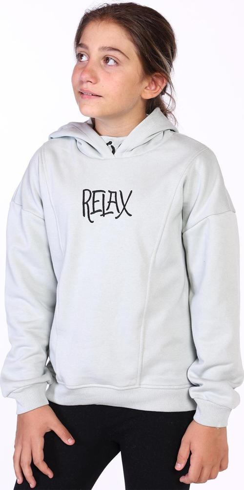 Toontoy Kız Çocuk Nakış Detaylı İçi Pamuklu Sweatshirt