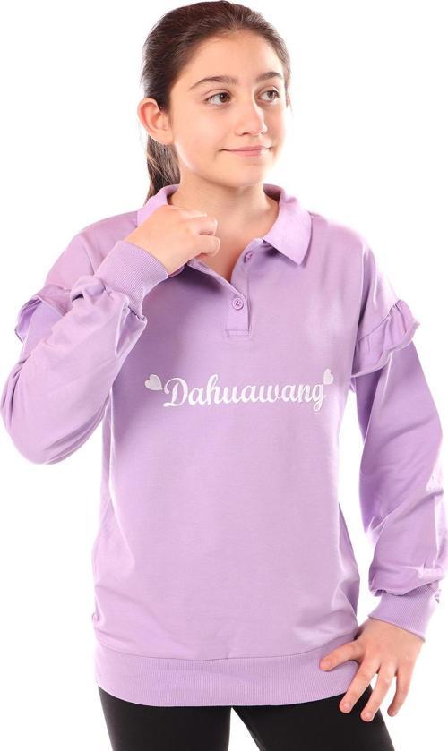 Toontoy Kız Çocuk Nakışlı Sweatshirt