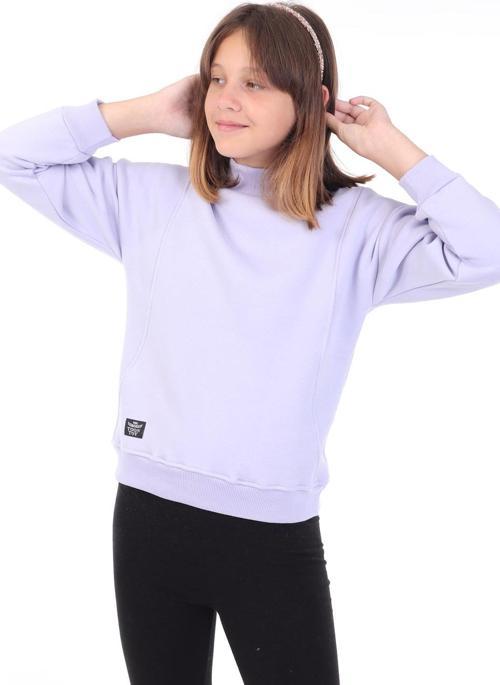 Toontoy Kız Çocuk Nakışlı Sweatshirt