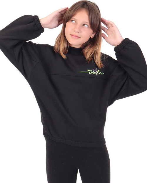 Toontoy Kız Çocuk Nakışlı Sweatshirt