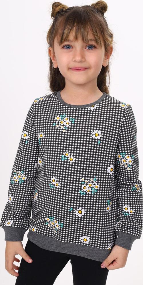 Toontoy Kız Çocuk Papatya Baskılı Sweatshirt