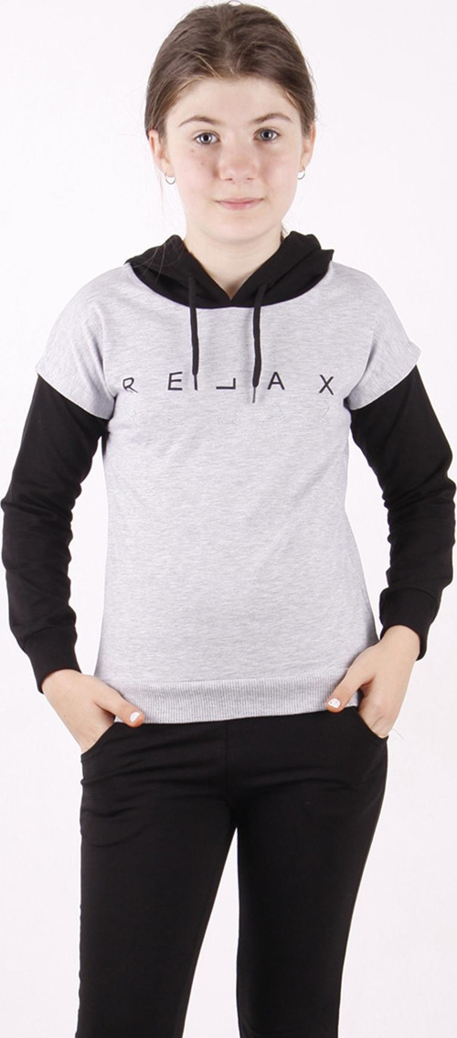 Toontoy Kız Çocuk Relax Baskılı Sweatshirt