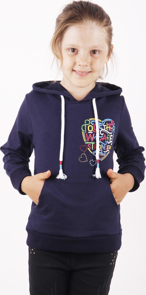 Toontoy Kız Çocuk Stronger Baskılı Sweatshirt