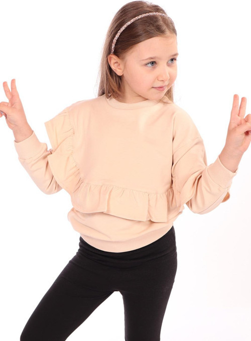 Toontoy Kız Çocuk Sweatshirt