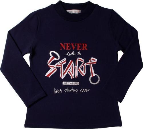 Toontoy Kız Çocuk Sweatshirt Start Varak Baskılı