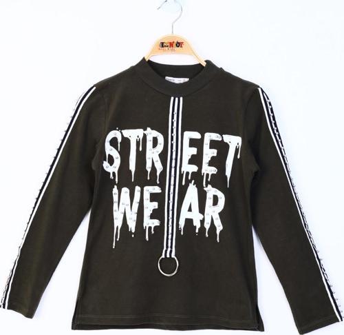 Toontoy Kız Çocuk Sweatshirt Street Wear Baskılı