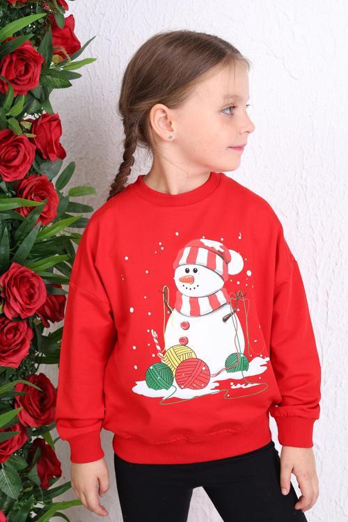 Toontoy Unisex Çocuk Baskılı Sweatshirt