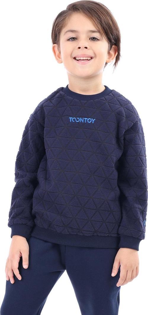 Toontoy Unisex Çocuk Nakışlı Sweatshirt