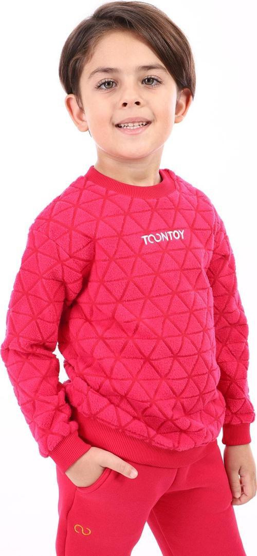 Toontoy Unisex Çocuk Nakışlı Sweatshirt