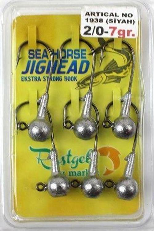 Jighead 2/0 7 Gr 1938 6 Pcs