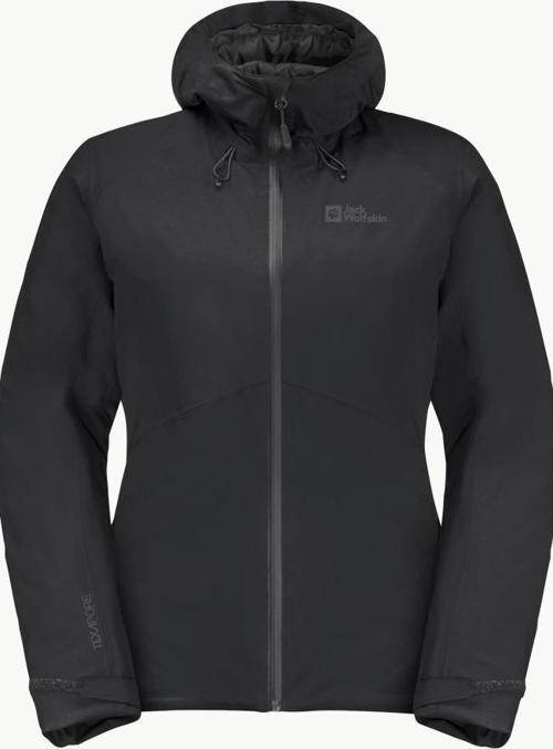 1111592_6000 Wisper Ins JKT W Black Kadın Outdoor Ceket