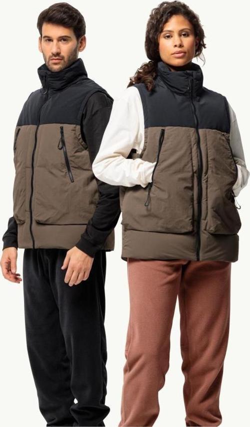 1207621_4610 Dellbrueck Vest Chestnut Erkek Outdoor Yelek