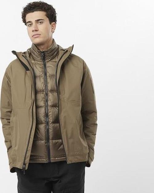 LC2353100 Patroller 3IN1 Down JKT M Shitake Erkek Outdoor Ceket