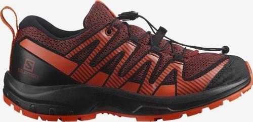 414362 Xa Pro 3D V8 J Madder Brown/Black/Red Orange Kadın Outdoor Ayakkabı