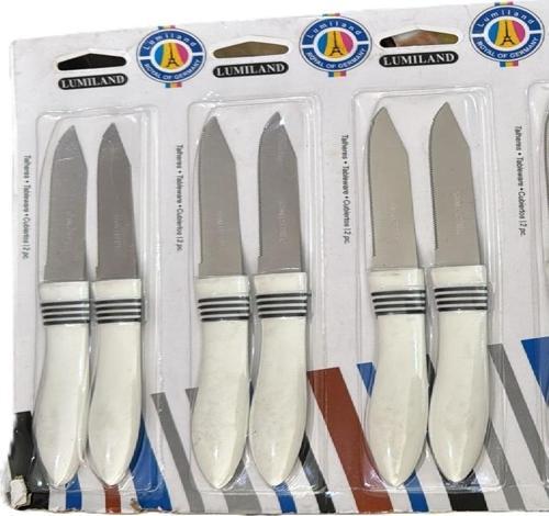 6 Adet Çok Keskin Lazer Kesim Steak Et Biftek Tavuk Yemek Bıçağı Royal Of Germany