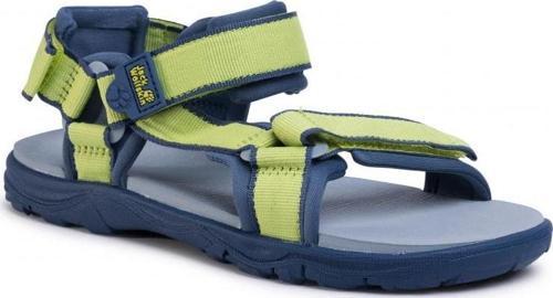 4040061 Seven Seas 3 K Lime/Blue Kadın Sandalet