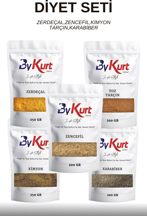 Light & Lezzet Baharat Seti - Diyet Seti