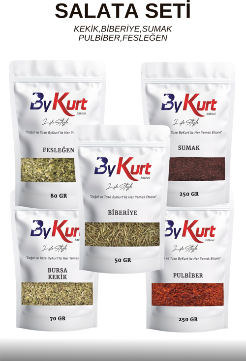 Sağlıklı Salata Seti - Salata Baharat Seti