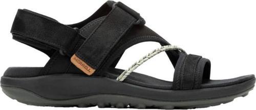 J006412 Terran 4 Backstrap Black Kadın Sandalet