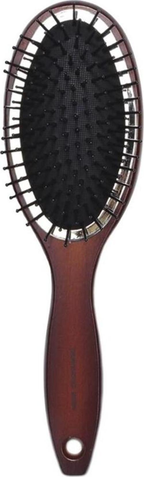 Truva Saç Fırçası Ahşap Sap Oval - 04