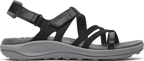 J008362 Harbor Backstrap Black Kadın Sandalet