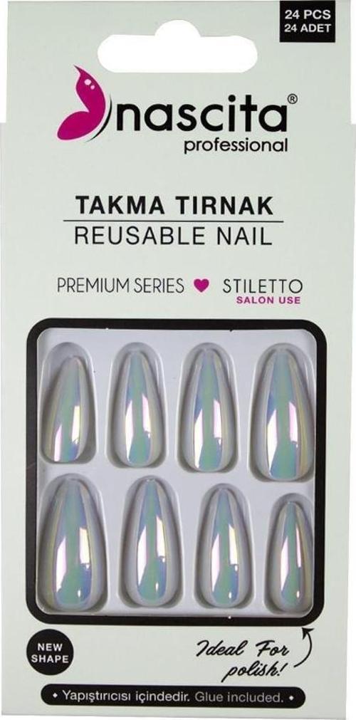 24lü Takma Tırnak Hologram - 197