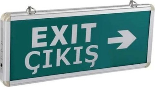 Ct-9166 Exıt 3 Saat Şarjlı Ledli Acil Çıkış