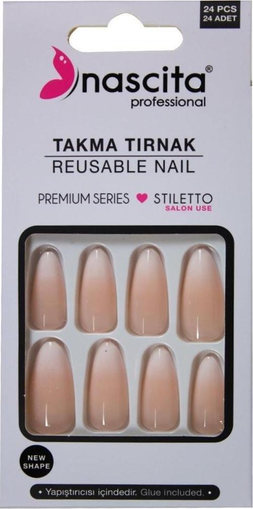 Ombre Stiletto Tırnak - 205