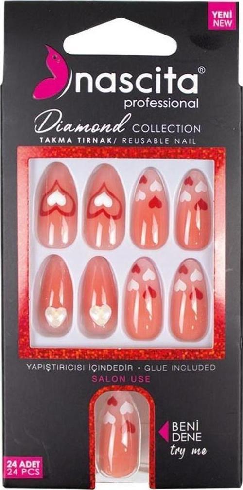Taşlı Takma Tırnak - 251