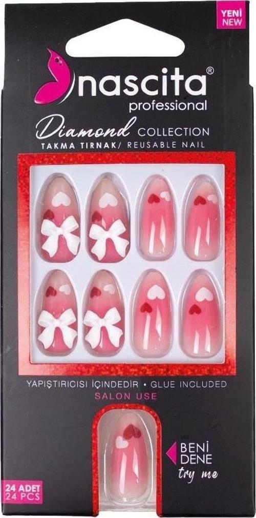 Taşlı Takma Tırnak - 257