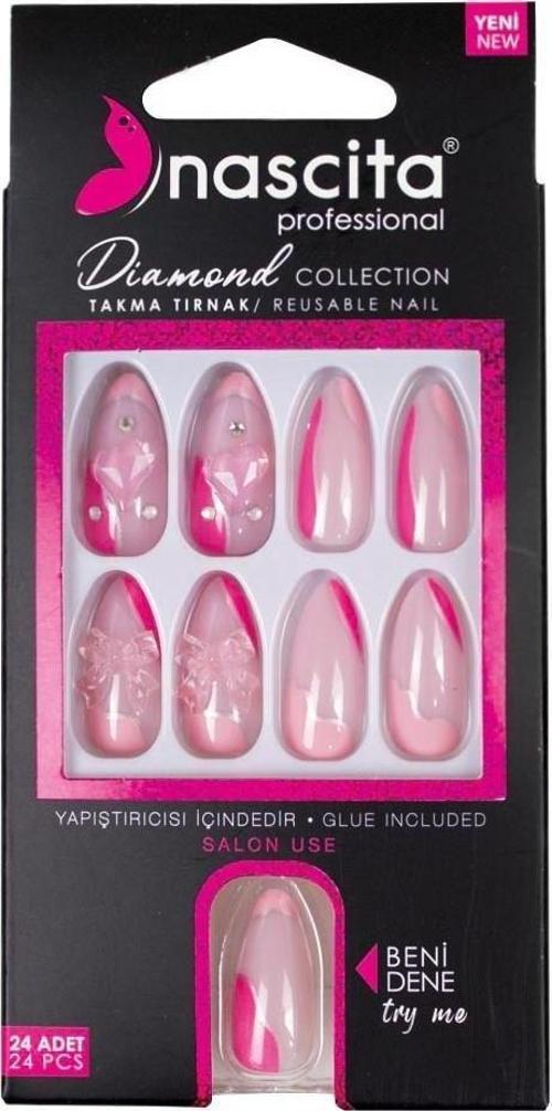 Taşlı Takma Tırnak - 258