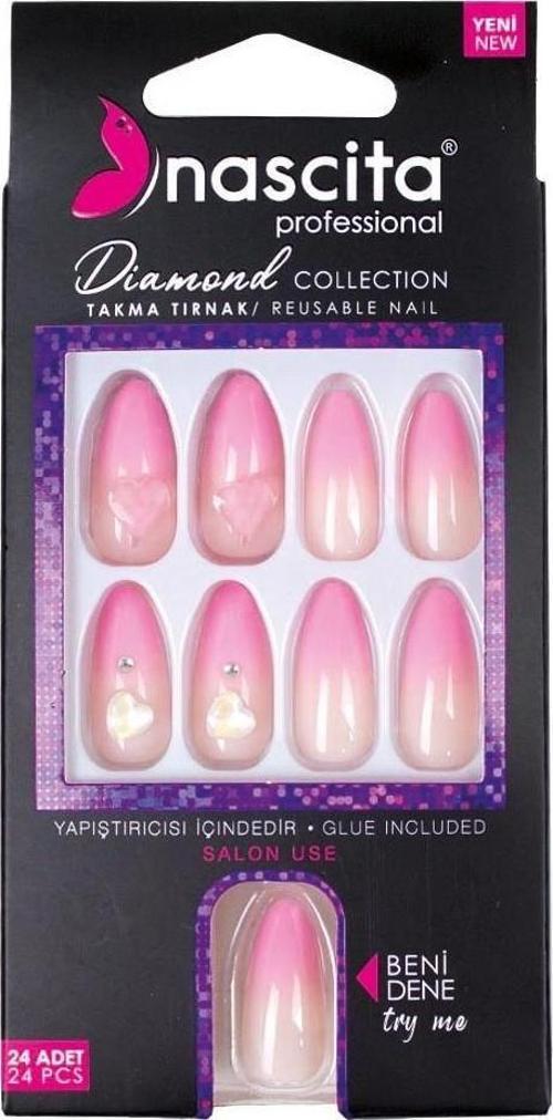 Taşlı Takma Tırnak - 259