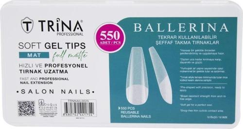 Soft Jel Takma Tırnak - Ballerina (Full Mat) 550' Li - 25
