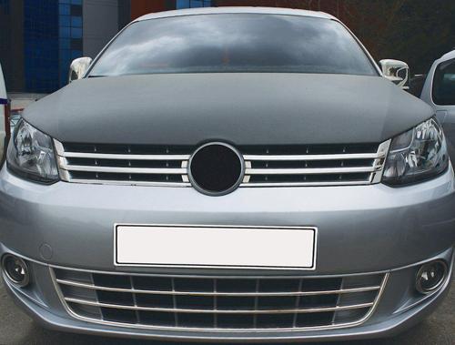 CADDY ÖN TAMPON ÇİTASI  krom 3 PARÇA TRENDLİNE 10-14