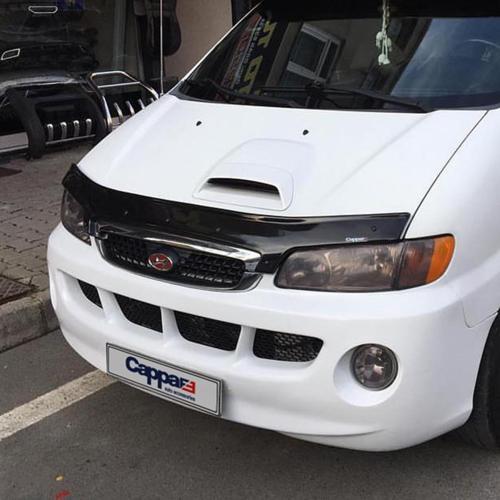 4mm 1.kalite HYUNDAI STAREX  2003 2008  ARASI ÖN KAPUT KORUYUCU RÜZGARLIĞI CAPPAFE 30360703 4 ** A2 7 **