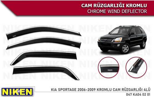 KIA SPORTAGE 2005 2006 2007 2008 2009 2010 MODEL KROMLU CAM RÜZGARLIĞI