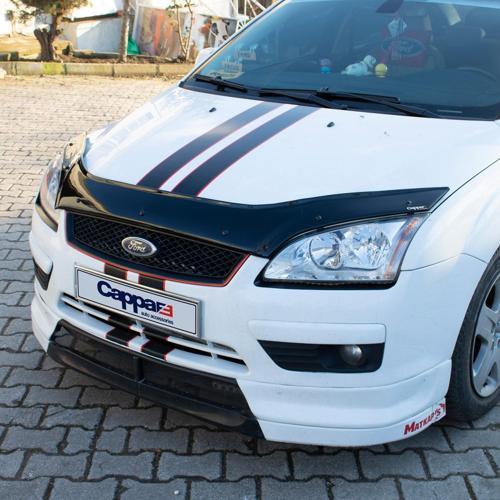 4mm 1.kalite Ford Focus 2005 2008 ARASI Ön Kaput Koruyucu Rüzgarlığı CAPPAFE 30300405 4 *B8 12  *