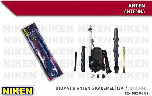 OTOMATİK ANTEN 12 APARAT 12V 5 KADEMELİ