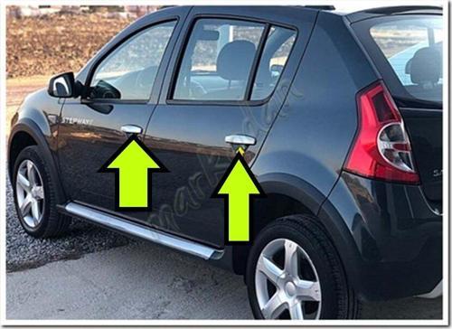 SANDERO KAPI KOLU KROM 2012+