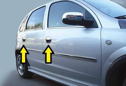 CORSA C KAPI KOLU KROM 2000-2007