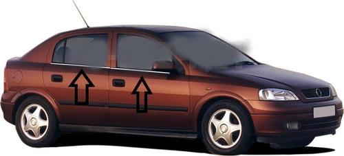 OPEL ASTRA G CAM ÇİTASI 96-09 KROM