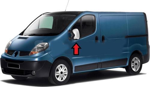 TRAFİC AYNA KAPAĞI ABS KROM 01-10