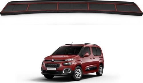 Citroen Berlingo Arka Tampon Eşiği Koruma 2019- Yılı ve Sonrası mat cappafe plastik B3 4 A.T.E.