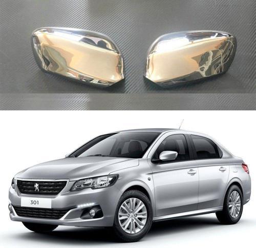 PEUGEOT 301 2 PARÇA AYNA KAPAĞI KROM AKTİF 2012 +