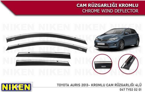 AURİS 2013 2014 2015 2016 2017 2018 2019 2020  KROMLU CAM RÜZGARLIĞI NİKEN