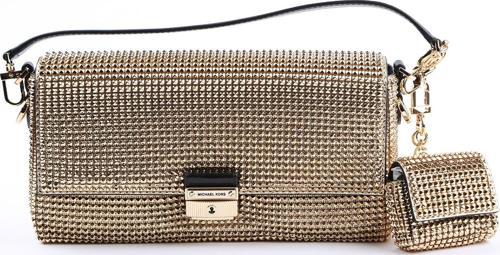 MICHAEL KORS KADIN OMUZ ÇANTASI 30H1G2BL5U-PALEGOLD