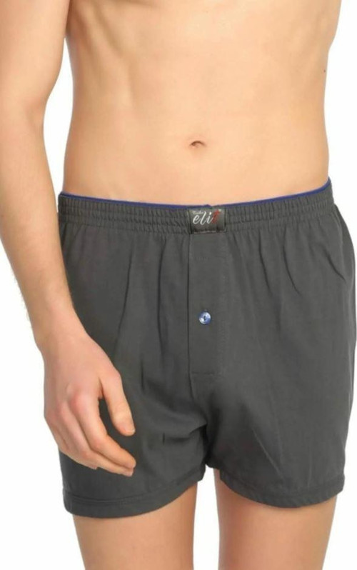 6'Lı Tutku Elit Havlu Bel 1101 Düğmeli Erkek Boxer